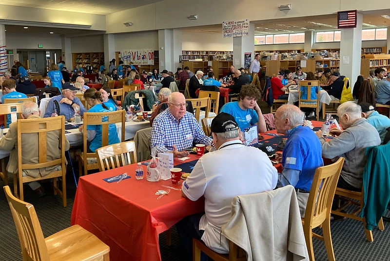 Local military veterans were honored Saturday at Souderton Area High School’s annual veteran’s brunch. 