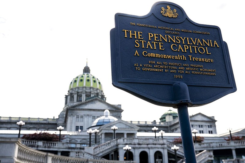 Pennsylvania lawmakers have passed a budget spending plan, five days behind schedule. 