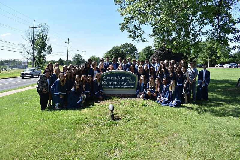 North Penn Class of 2019 grads visited their elementary schools ahead of their graduation, and that tradition will continue next week with the Class o