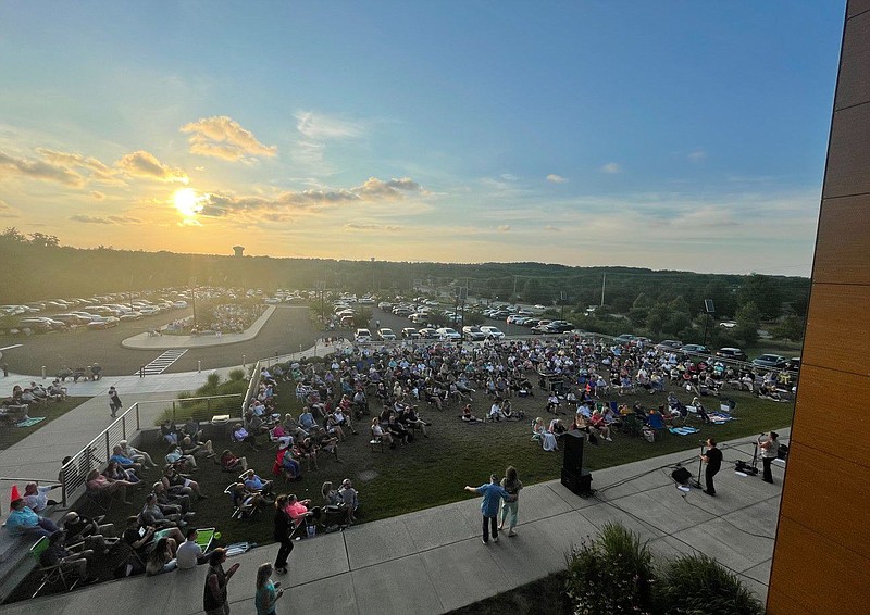 Greaseband performs during the township's 2022 Summer Concert Series. 