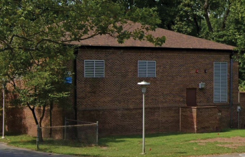 The pump station at Whites Road Park in Lansdale Borough. 