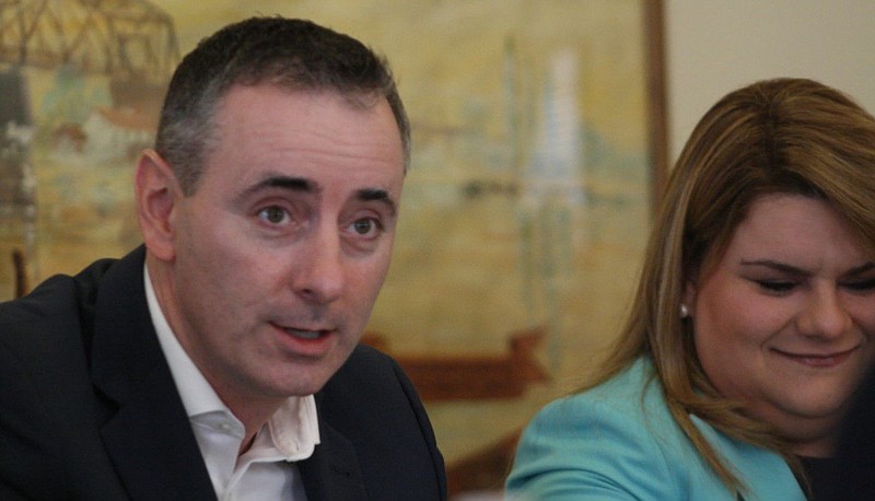 Congressman Brian Fitzpatrick making a comment in 2018. 