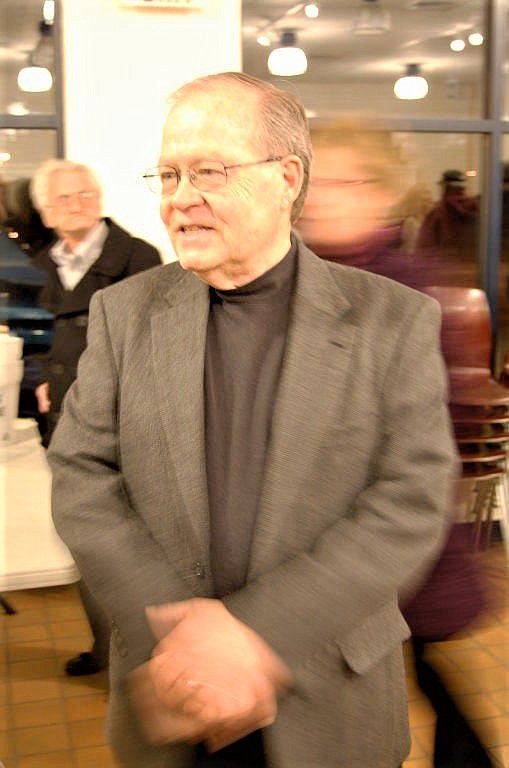 Former Lansdale Borough Mayor Hugh J. Cullen, circa 2011 during a presentation from the Lansdale Historical Society. 