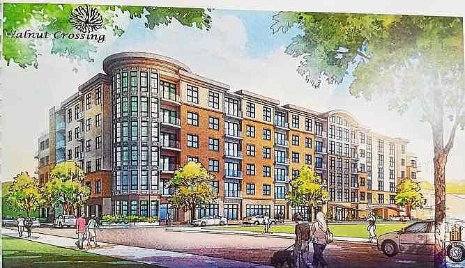 A rendering of what the project will look like after completion. 