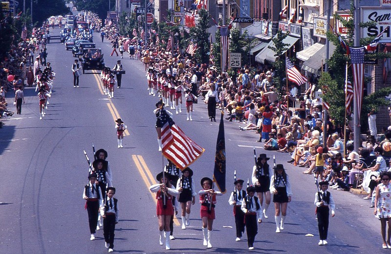 Photo from Lansdale's Centennial Parade in 1972 