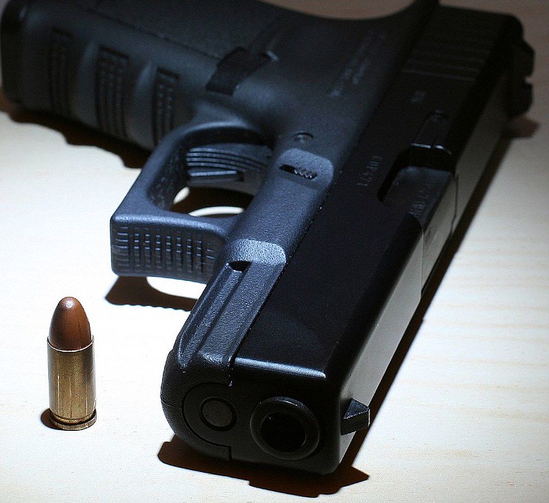 A file photo of a Glock handgun. 