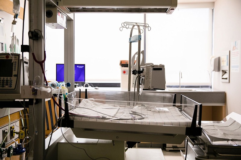 The interior of a hospital in Pennsylvania. 