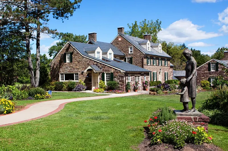 The Pearl S. Buck House in Hilltown Township. 