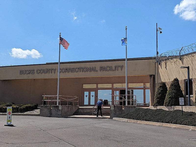 The Bucks County Correctional Facility in Doylestown Township. File photo. 