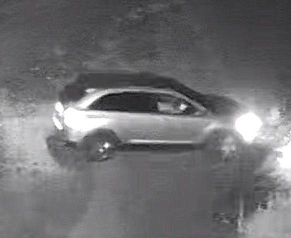 The vehicle is believed to be a Ford Edge, according to police. 