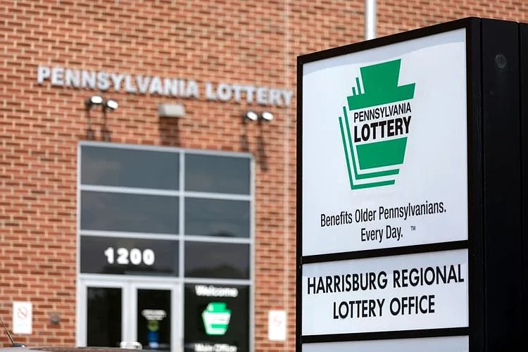 The offices of the Pennsylvania Lottery in Harrisburg. 