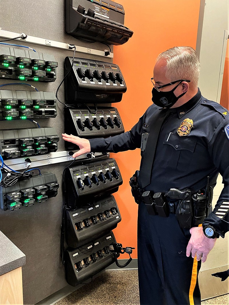 Chief Michael Trail gives a walkthrough of the body-worn camera system, which was beta tested in mid-December 2020 and officially rolled out for daily