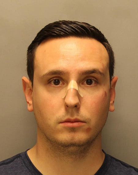 Stephen Catania, 30, of Souderton, as seen in his booking image from April 2019. 