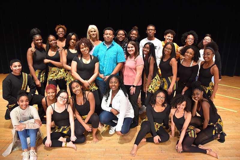 AAAC members pose for a photo at the Colors of Pride: A Day in the Life presentation. 