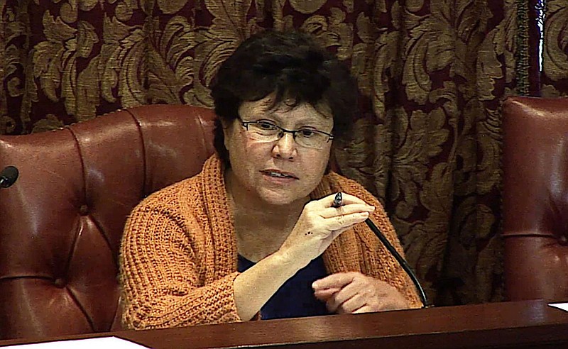 Pennsylvania state Rep. Pam DeLissio speaks Feb. 25, 2020, during a hearing of the House Health Committee. 