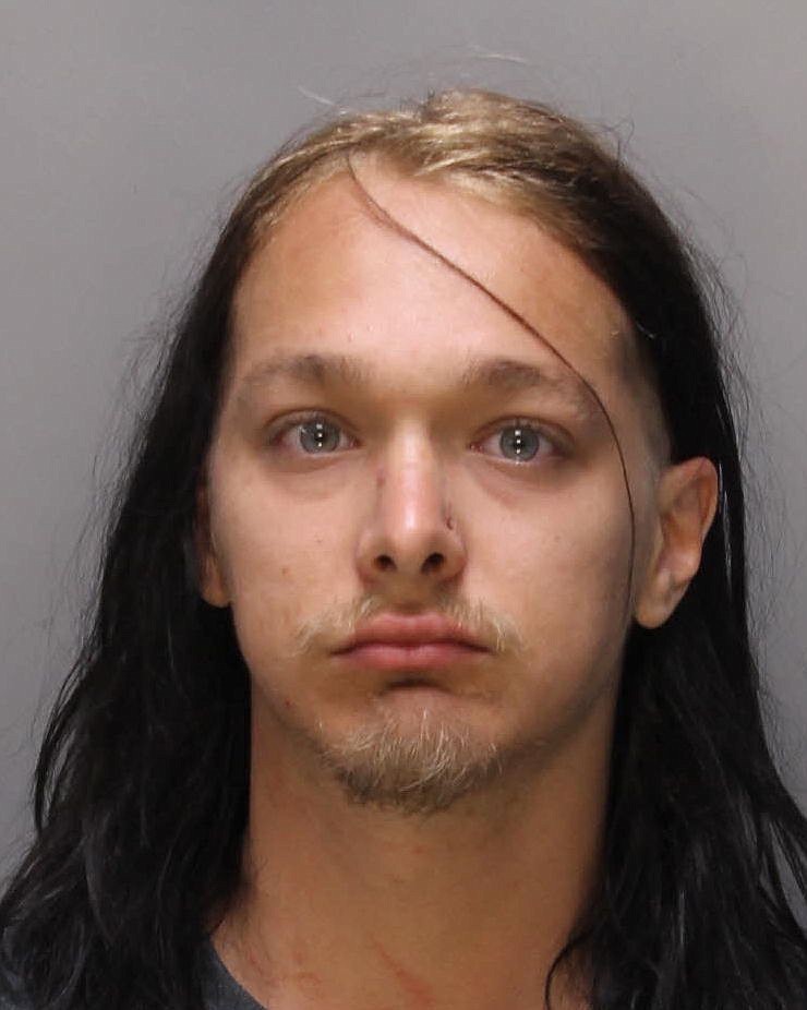 The booking image for 28-year-old Patrick Carpenter, of Lansdale, following his August 2019 arrest on felony burglary and criminal trespassing charges