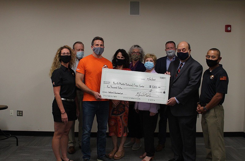 From Right to Left: Bee Heeney-Stemple, Paul Delp, Phillip Blocklinger, Denise Collins, Kim Woodring, Gina Pardovich, Drew Ward, Charles Amuso, Bryan 