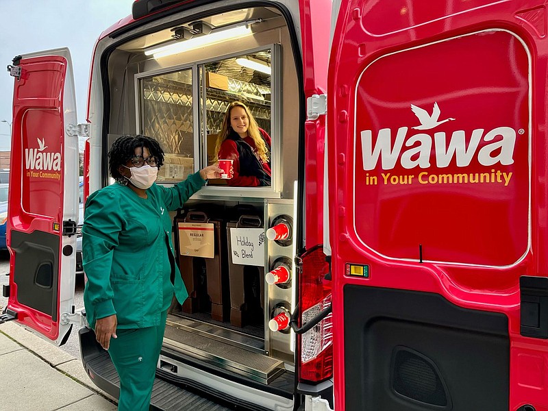 Complimentary hot beverages and snacks from Wawa at the finish line is a notable addition to this year’s event. 