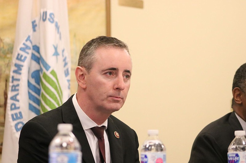 Congressman Brian Fitzpatrick at an event in Bristol Borough in November 2019. 