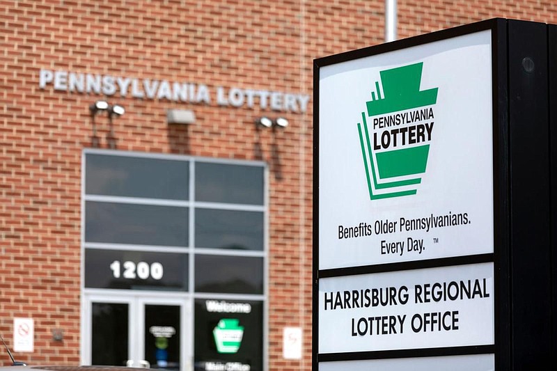 The officers of the Pennsylvania Lottery in Harrisburg. 