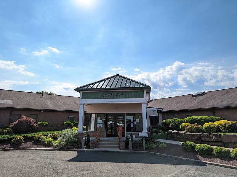 The Bucks County Water and Sewer Authority building in Warrington Township. 