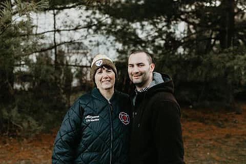 Maryanne Mogensen, left. 