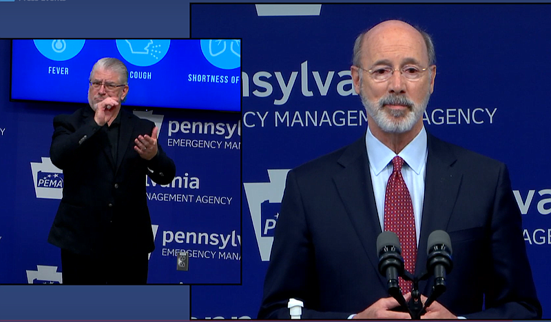 Governor Tom Wolf. 