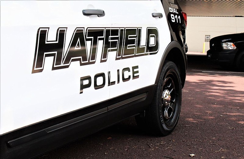 A Hatfield Township Police vehicle. 