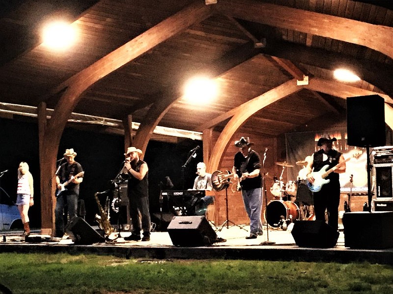 High Noon performs at School Road Park in Hatfield. 