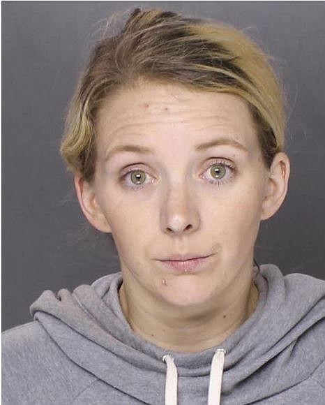 Erica Matyok, 30, of Ambler, as seen in her booking image from the January arrest. 