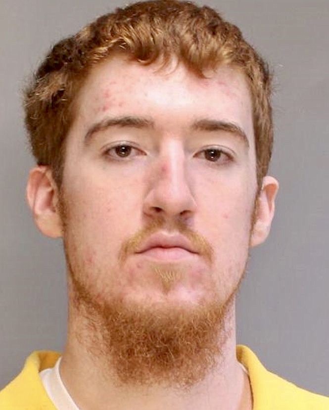 23-year-old Samuel Wynne is described as 6’3” tall with a slim build, red hair and brown eyes. 