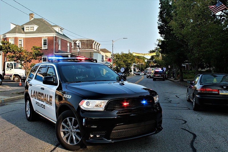 Police vehicles closed East Main Street between Ridge and Line streets on Tuesday following a hit and run crash that sent a young boy to the hospital.