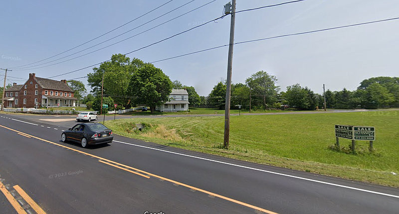 Intersection of Bethlehem Pike and Keystone Drive in Hilltown Township, near the former R&S Keystone Diner. (Credit: Google Maps street view)