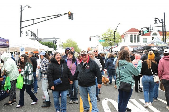 Crowds delight in the annual Spring Block Party along Asbury Avenue in Ocean City.