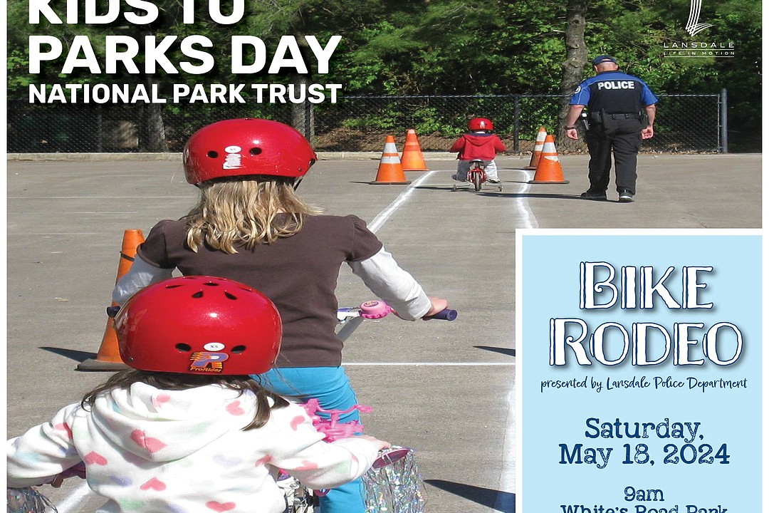 Free bike helmets at Lansdale Bike Rodeo, funnel cake and DJ dance