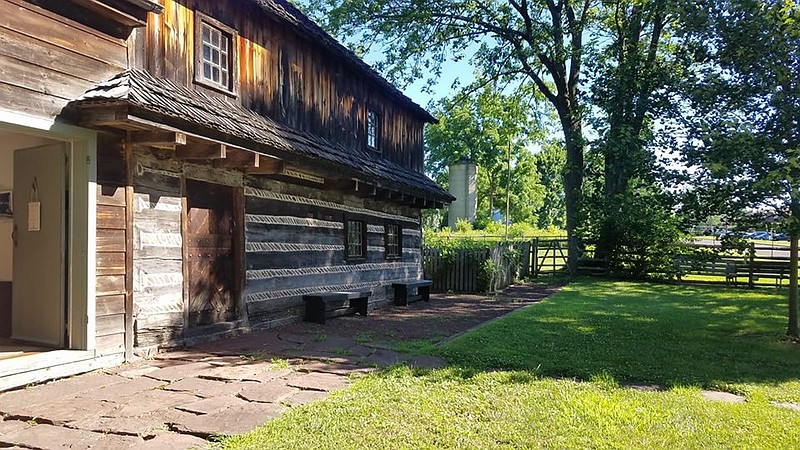 Morgan Log House today.