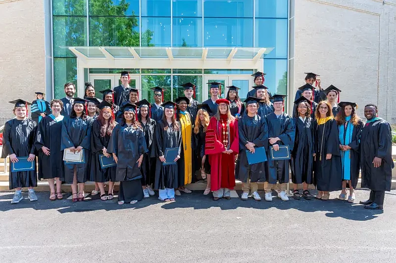 Twenty-three students from nine different school entities proudly received their high school diplomas on May 22 after completing the Gateway to College Program at Montgomery County Community College. (Credit: Linda Johnson)