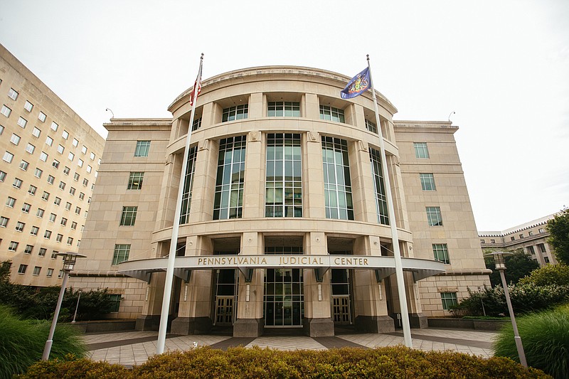 The exterior of the Pennsylvania Judicial Center. (Credit: Kent M. Wilhelm / Spotlight PA)