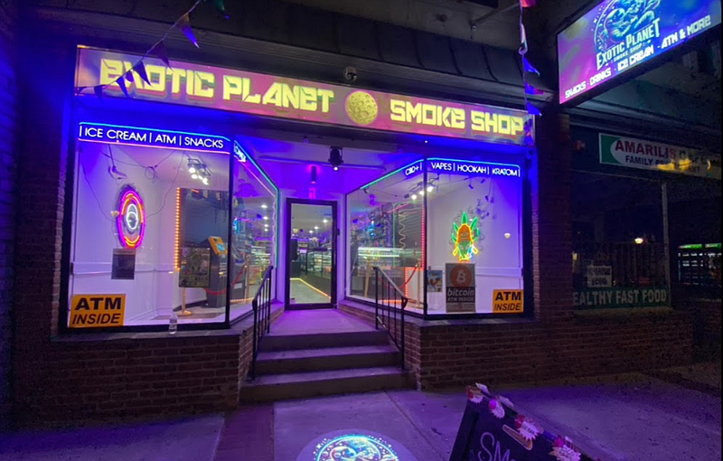 Exotic Planet Smoke Shop