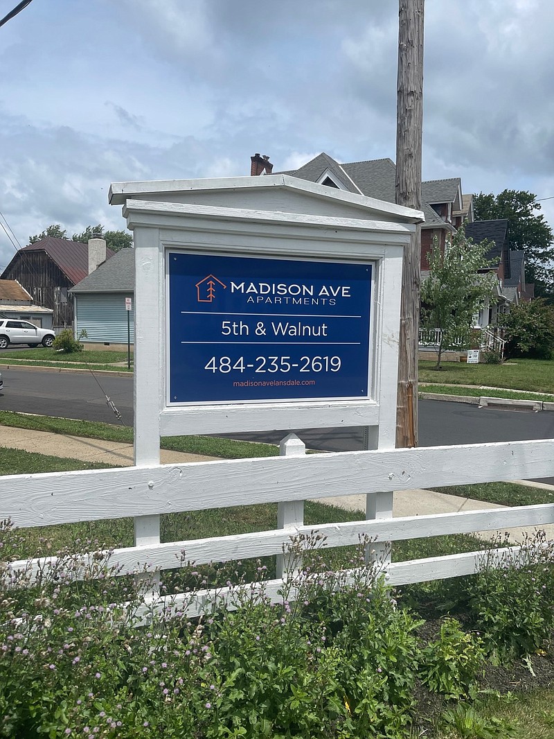 Madison Ave Apartments in Lansdale.