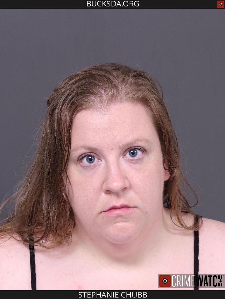 Stephanie Chubb, 31, of Sellersville. (Credit: Bucks County District Attorney’s Office)