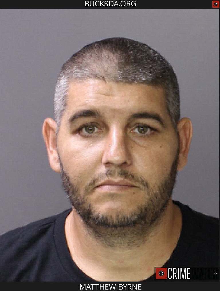 Police say Matthew Byrne was the drug trafficking ring leader
Photo courtesy of the Bucks County DA