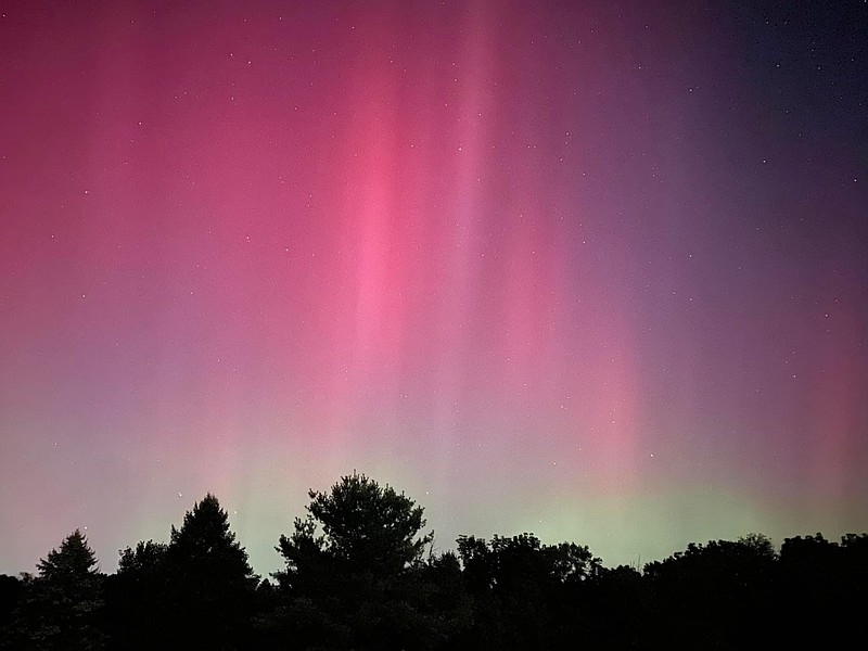 Northern Lights in Perkasie.