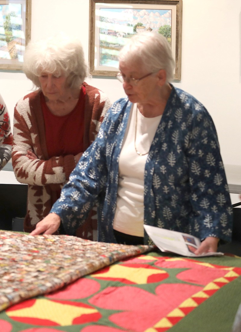 Barbara Garrett returns for more quilt turnings this fall.