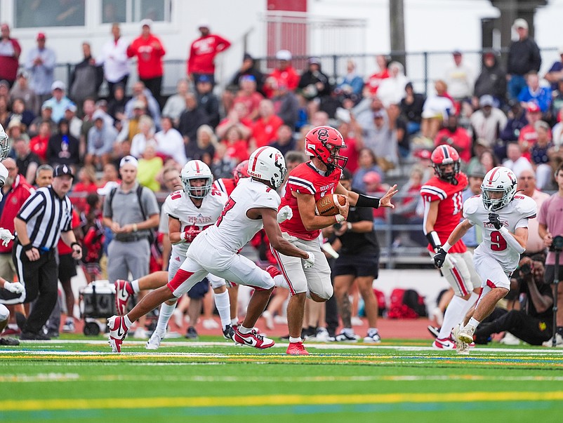 The Ocean City Red Raiders win the game. (Photos courtesy of Kerri J Photography)