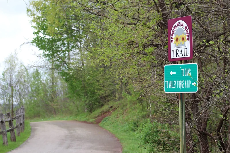 The Schuylkill River Trail (Photo courtesy of the Lansdale Reporter)