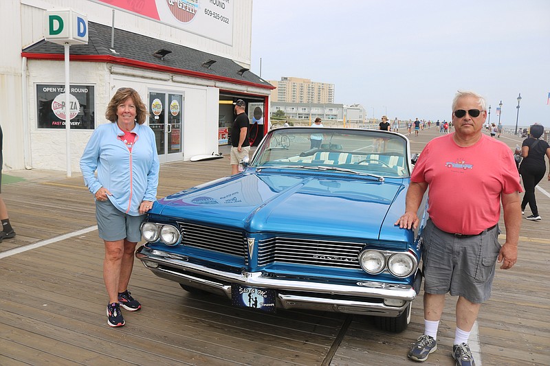 Eileen and Steven Edling will soon celebrate their 40th wedding anniversary by taking a drive in their 1962 Pontiac Catalina convertible.