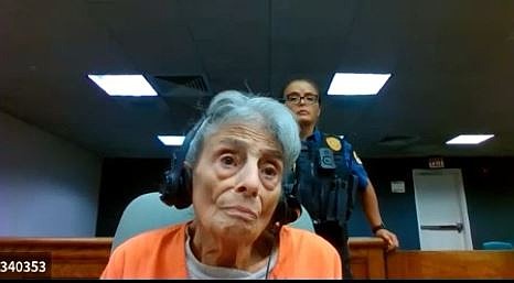 Carol Allen was provided headphones in the courtroom due to hearing issues.