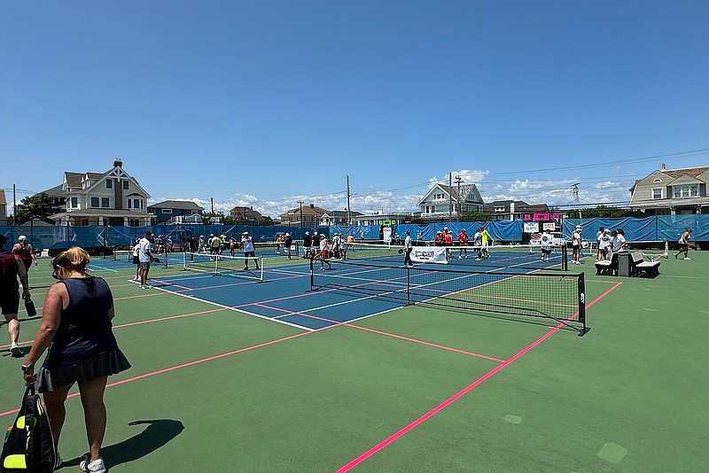 The pickleball courts at the Ventnor Recreation Complex on Suffolk Avenue will be getting an upgrade.