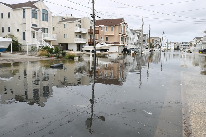 This part of Sounds Avenue is underwater from 58th Street to about 55th Street.